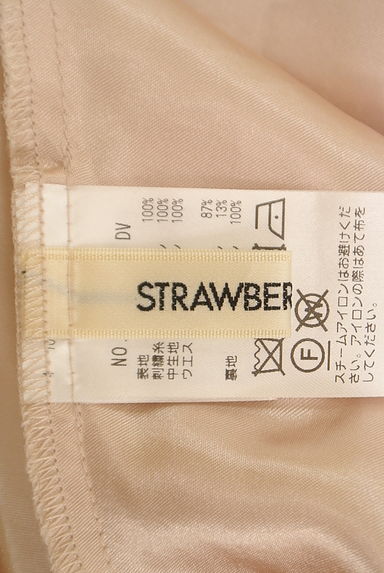STRAWBERRY-FIELDS（ストロベリーフィールズ）の古着「チェック柄ロングチュールスカート（ロングスカート・マキシスカート）」大画像６へ