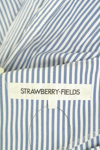 STRAWBERRY-FIELDS（ストロベリーフィールズ）の古着「バックリボンボリューム袖ブラウス（カットソー・プルオーバー）」大画像６へ