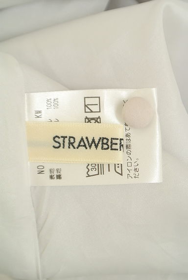 STRAWBERRY-FIELDS（ストロベリーフィールズ）の古着「ベルト付きパフスリロングワンピース（ワンピース・チュニック）」大画像６へ