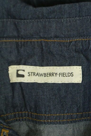 STRAWBERRY-FIELDS（ストロベリーフィールズ）の古着「ベルト付きシャンブレーデニムロングワンピース（ワンピース・チュニック）」大画像６へ