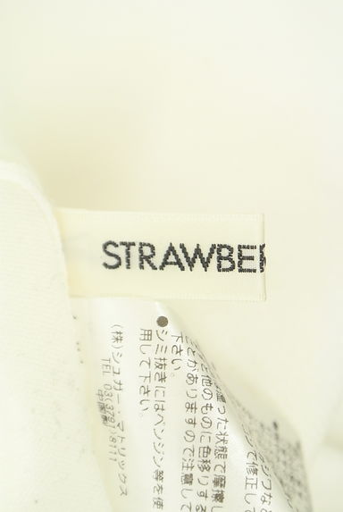 STRAWBERRY-FIELDS（ストロベリーフィールズ）の古着「花刺繍パフスリーブニット（ニット）」大画像６へ
