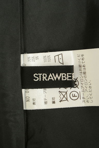 STRAWBERRY-FIELDS（ストロベリーフィールズ）の古着「千鳥格子柄ニットミモレスカート（ロングスカート・マキシスカート）」大画像６へ