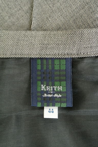 KEITH（キース）の古着「ウール混膝下スカート（ロングスカート・マキシスカート）」大画像６へ