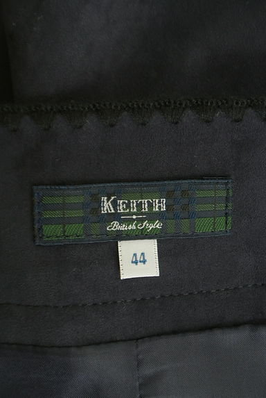 KEITH（キース）の古着「スカラップ刺繍ベロア調膝下スカート（スカート）」大画像６へ
