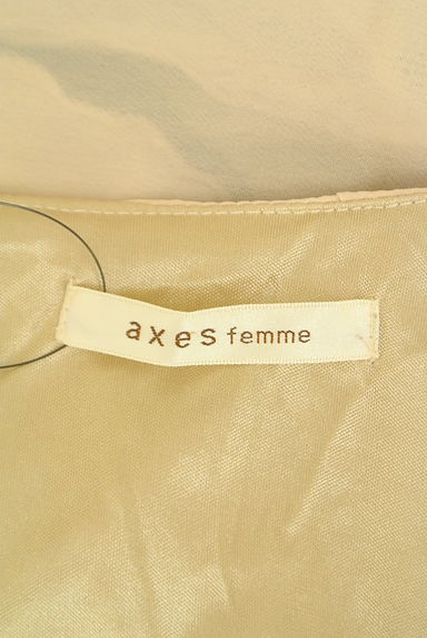 axes femme（アクシーズファム）の古着「花刺繍シフォンカットソー（カットソー・プルオーバー）」大画像６へ
