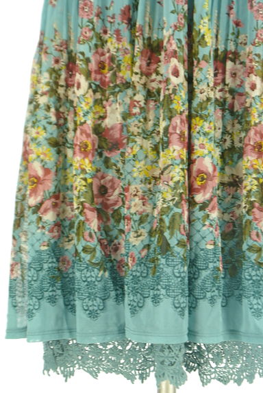 axes femme（アクシーズファム）の古着「花柄チュールワンピース（ワンピース・チュニック）」大画像５へ