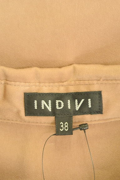 INDIVI（インディヴィ）の古着「光沢ブラウス（カジュアルシャツ）」大画像６へ