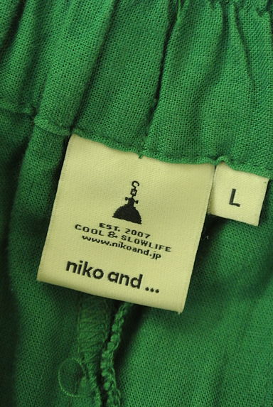 niko and...（ニコ アンド）の古着「フロントタックワイドパンツ（パンツ）」大画像６へ