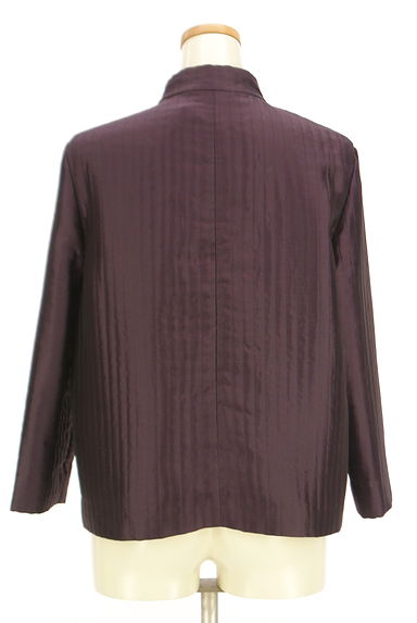 MAX MARA（マックスマーラ）の古着「ジップアップハイネック光沢ジャケット（ジャケット）」大画像２へ