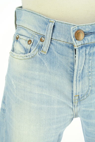 RED CARD TOKYO（レッドカード トーキョー）の古着「ダメージ加工スリムデニムパンツ（デニムパンツ）」大画像４へ