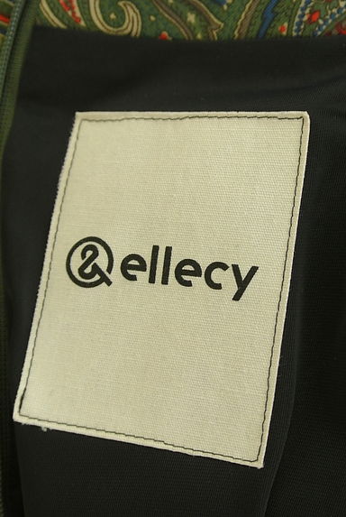 &ellecy（アンドエルシー）の古着「６分袖ペイズリー柄ロングワンピース（ワンピース・チュニック）」大画像６へ