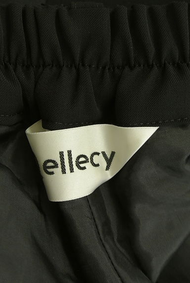 &ellecy（アンドエルシー）の古着「サイドサテンワイドテーパードパンツ（パンツ）」大画像６へ