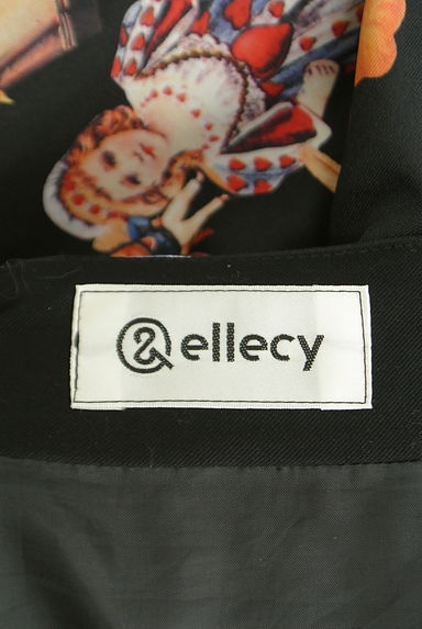 &ellecy（アンドエルシー）の古着「フランス人形柄ジップアップロングスカート（スカート）」大画像６へ