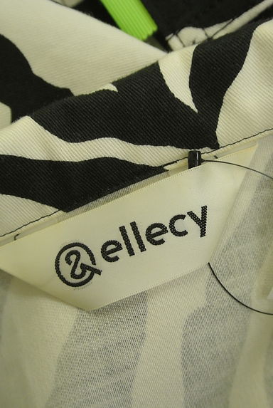 &ellecy（アンドエルシー）の古着「バックロゴゼブラ柄ジャケット（ジャケット）」大画像６へ