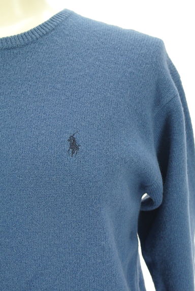 POLO RALPH LAUREN（ポロラルフローレン）の古着「Ralph Lauren ワンポイントニット（ニット）」大画像４へ