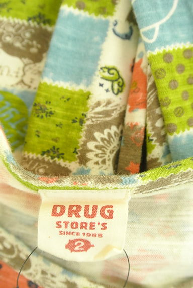 drug store's（ドラッグストアーズ）の古着「パッチワーク風カットソー（カットソー・プルオーバー）」大画像６へ