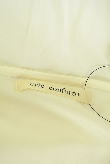 crie conforto（クリーコンフォルト）の古着「ヘンリーネックロングワンピース（ワンピース・チュニック）」大画像６へ