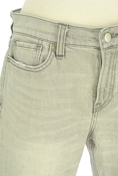 crie conforto（クリーコンフォルト）の古着「ウォッシュド加工グレーデニムパンツ（デニムパンツ）」大画像４へ