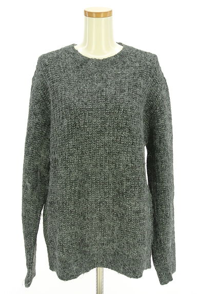 AZUL BY MOUSSY（アズールバイマウジー）の古着「ミックスニットトップス（セーター）」大画像１へ