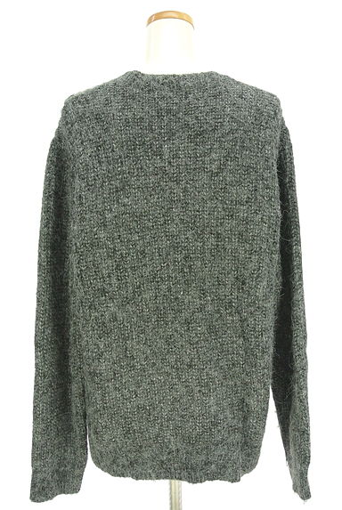 AZUL BY MOUSSY（アズールバイマウジー）の古着「ミックスニットトップス（セーター）」大画像２へ