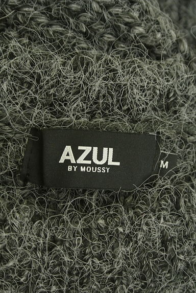 AZUL BY MOUSSY（アズールバイマウジー）の古着「ミックスニットトップス（セーター）」大画像６へ
