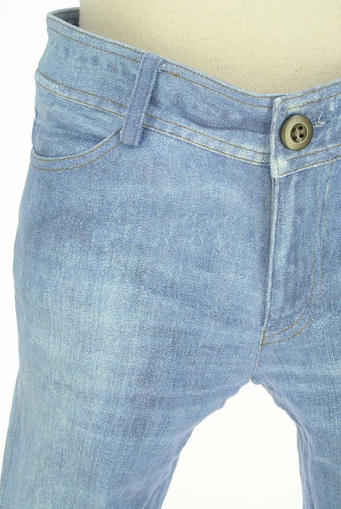 LAUTREAMONT（ロートレアモン）の古着「ウォッシュド加工デニム風スキニーパンツ（パンツ）」大画像４へ
