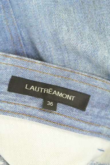 LAUTREAMONT（ロートレアモン）の古着「ウォッシュド加工デニム風スキニーパンツ（パンツ）」大画像６へ