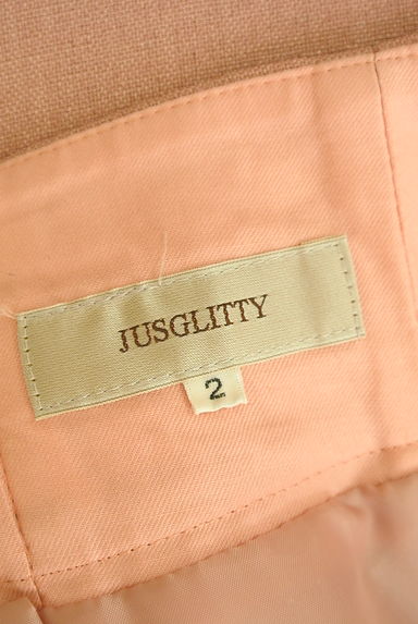 JUSGLITTY（ジャスグリッティー）の古着「ハイウエストリネンライクワイドパンツ（パンツ）」大画像６へ