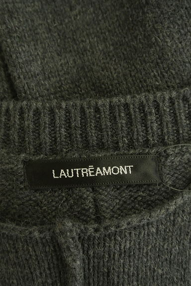 LAUTREAMONT（ロートレアモン）の古着「スヌード付きオーバーサイズニット（セーター）」大画像６へ
