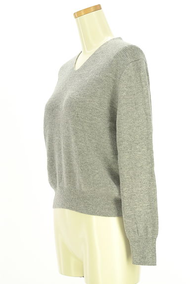 23区（２３ク）の古着「カシミヤ混Vネックニット（ニット）」大画像３へ