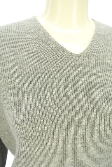23区（２３ク）の古着「カシミヤ混Vネックニット（ニット）」大画像４へ