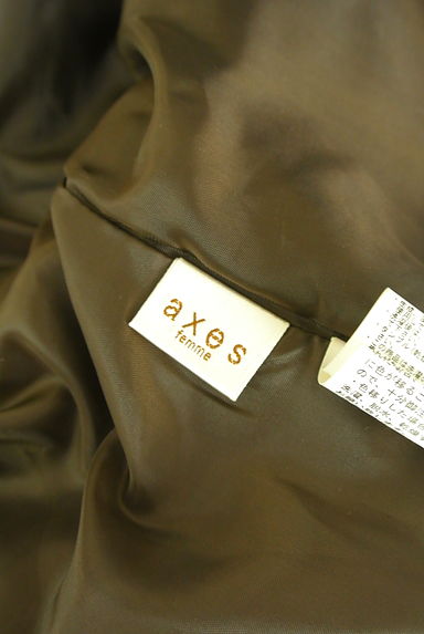 axes femme（アクシーズファム）の古着「ファー襟８分袖ショートコート（コート）」大画像６へ