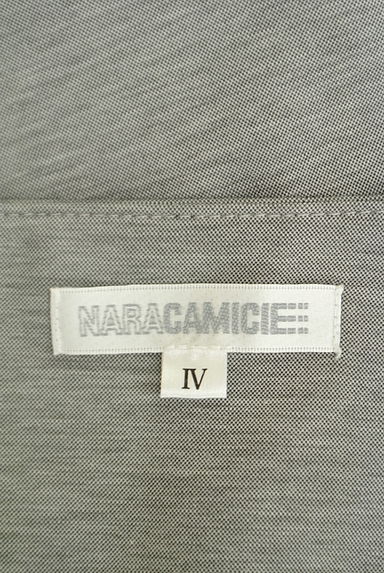 NARA CAMICIE（ナラカミーチェ）の古着「ボーダー切替膝丈スカート（スカート）」大画像６へ