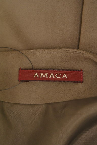 AMACA（アマカ）の古着「ベルト付きスウェードライクカットソー（カットソー・プルオーバー）」大画像６へ