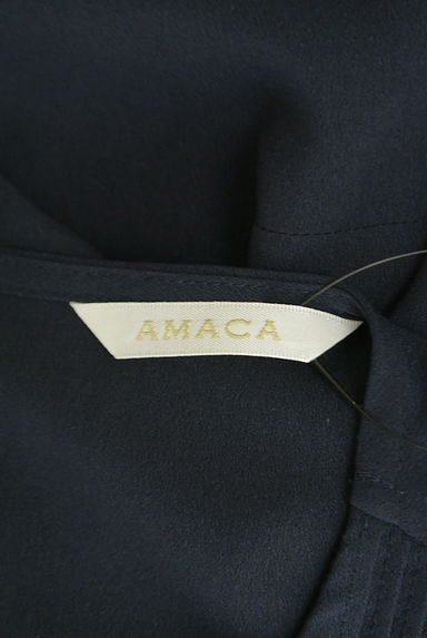 AMACA（アマカ）の古着「ピンタックブラウス（カットソー・プルオーバー）」大画像６へ