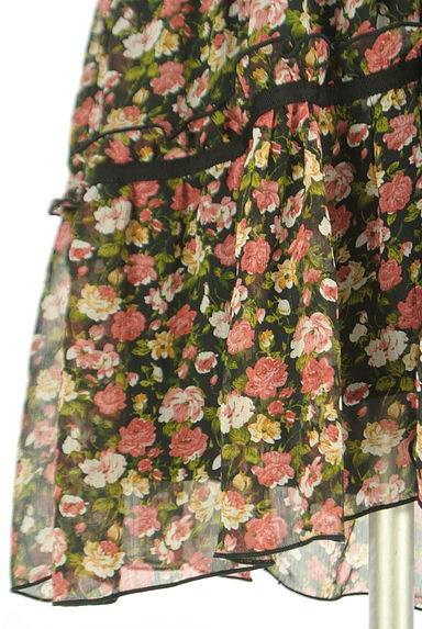 axes femme（アクシーズファム）の古着「小花柄膝上シフォンキャミワンピース（キャミソール・タンクトップ）」大画像５へ