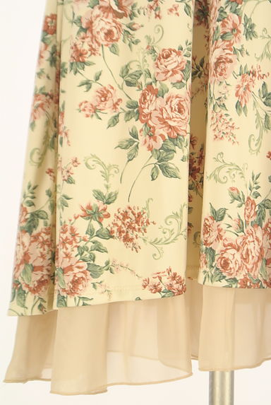 axes femme（アクシーズファム）の古着「花柄膝上フレアワンピース（ワンピース・チュニック）」大画像５へ
