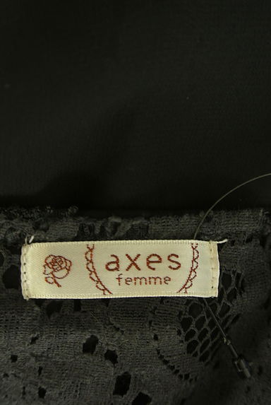 axes femme（アクシーズファム）の古着「レース＆シフォンカットソー（カットソー・プルオーバー）」大画像６へ