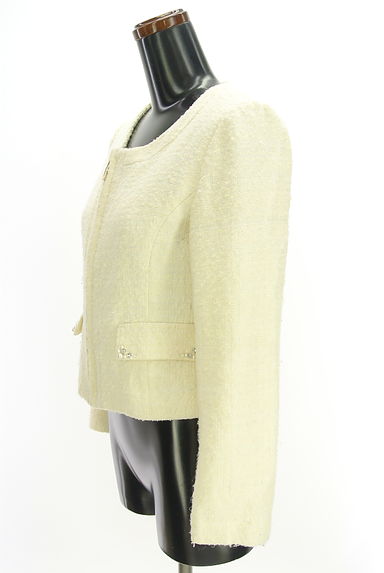 PROPORTION BODY DRESSING（プロポーションボディ ドレッシング）の古着「ノーカラーラメジャケット（ジャケット）」大画像３へ