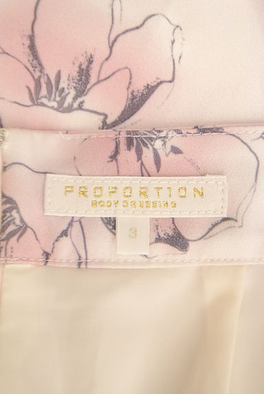 PROPORTION BODY DRESSING（プロポーションボディ ドレッシング）の古着「花柄膝丈シフォンスカート（スカート）」大画像６へ