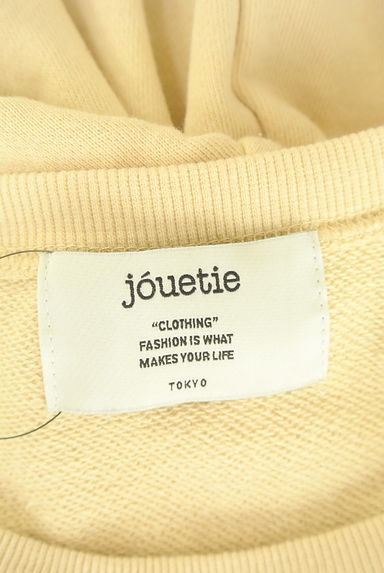 jouetie（ジュエティ）の古着「肩ファスナー刺繍ロゴスウェット（スウェット・パーカー）」大画像６へ