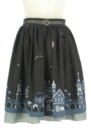 axes femme（アクシーズファム）の古着「夜空プリントボリュームフレアスカート（スカート）」大画像１へ