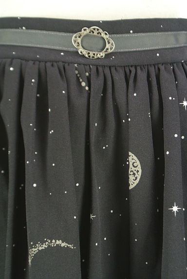 axes femme（アクシーズファム）の古着「夜空プリントボリュームフレアスカート（スカート）」大画像４へ