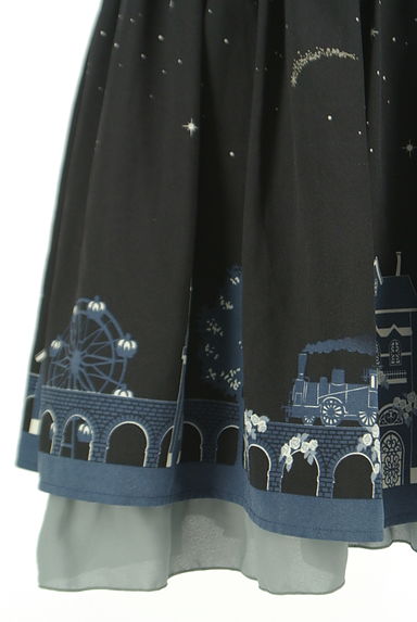 axes femme（アクシーズファム）の古着「夜空プリントボリュームフレアスカート（スカート）」大画像５へ