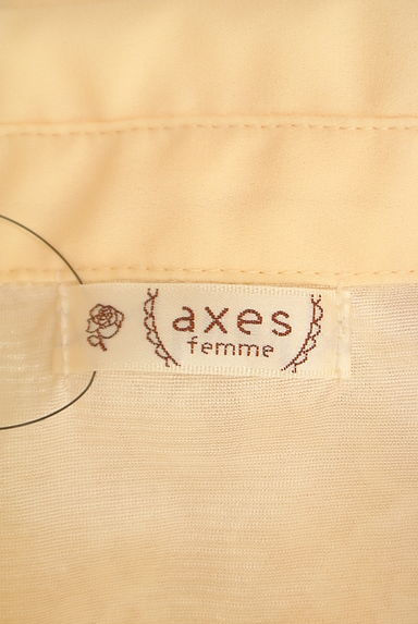 axes femme（アクシーズファム）の古着「レース切替シフォンフレアブラウス（ブラウス）」大画像６へ