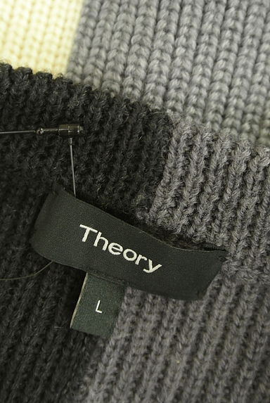 theory（セオリー）の古着「配色セーター（ニット）」大画像６へ