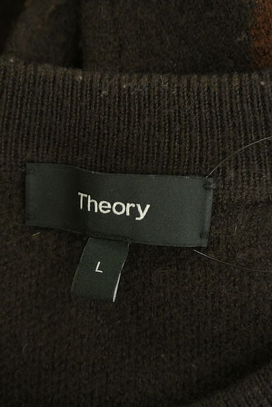 theory（セオリー）の古着「ダイヤ柄ニット（セーター）」大画像６へ