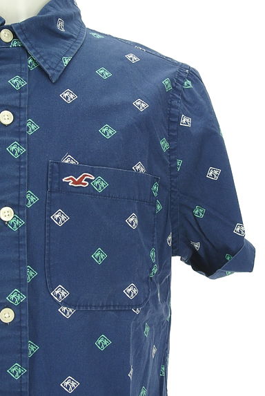 Hollister Co.（ホリスター）の古着「ヤシの木柄シャツ（カジュアルシャツ）」大画像４へ