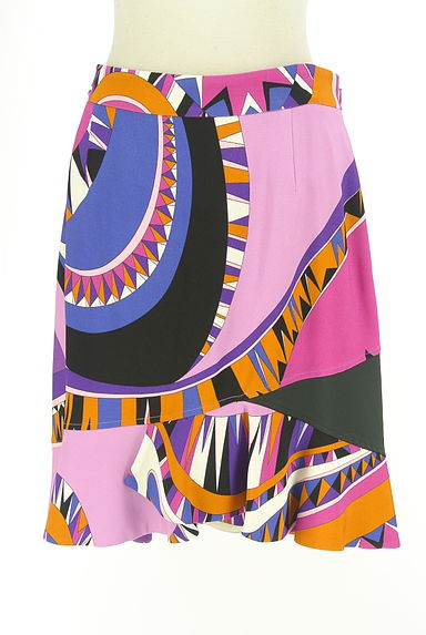 EMILIO PUCCI（エミリオプッチ）の古着「フィッシュテール膝丈スカート（スカート）」大画像１へ