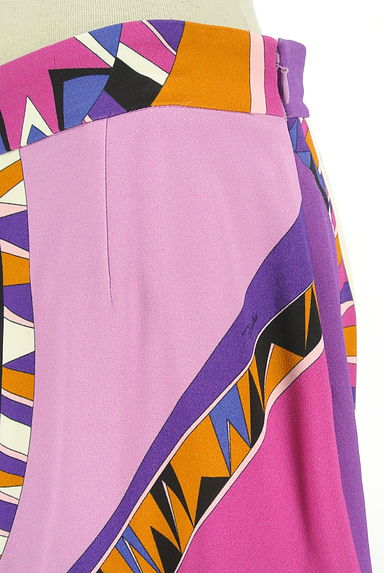 EMILIO PUCCI（エミリオプッチ）の古着「フィッシュテール膝丈スカート（スカート）」大画像４へ